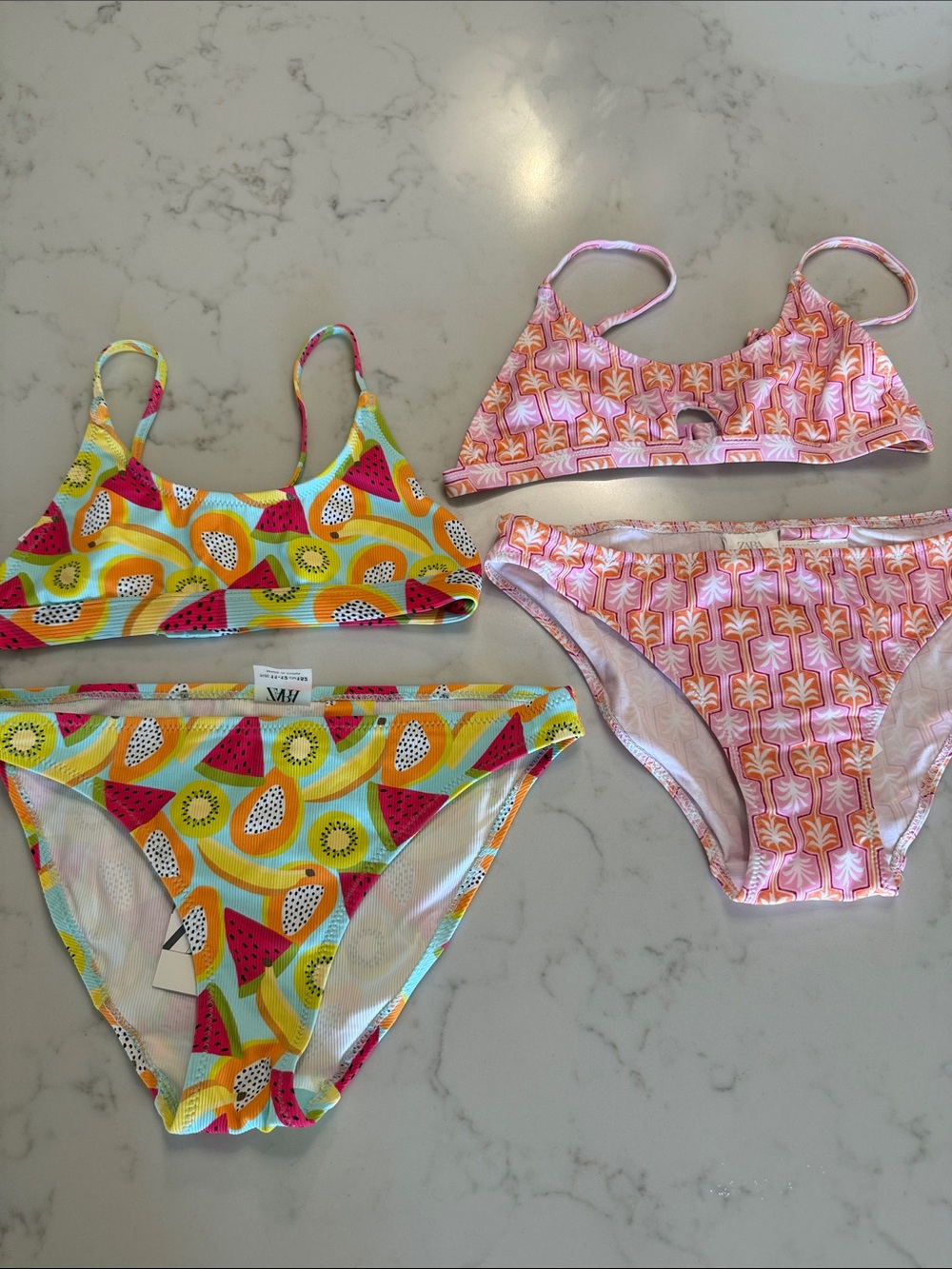 Girls Zara Swimsuit Bundle NWT